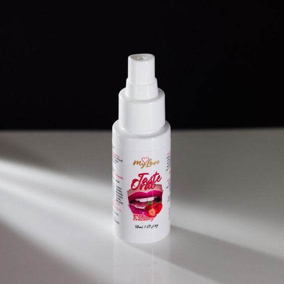 Оральний спрей - MyLove Taste Oral Spray Strawberry, 50 мл Sex Aura | Зображення 4