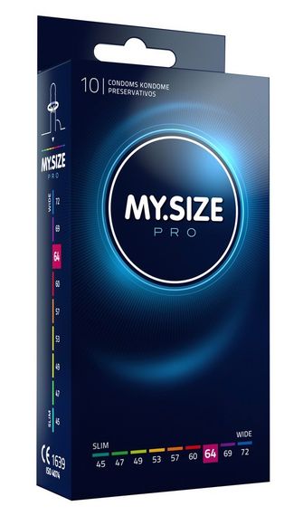 Презервативи ультратонкі латексні My.Size Large 64 мм (ціна за упаковку, 10 шт.)
