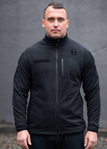 Кофта чорна Army Combat Поліція мікрофліс кубик | Зображення 2