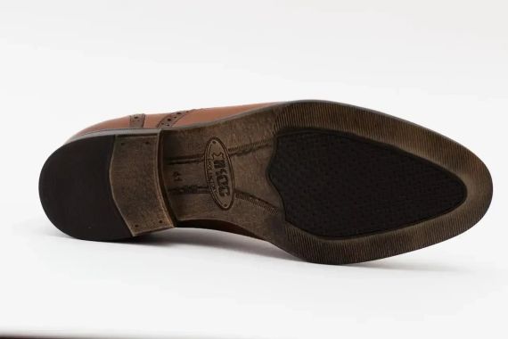 Светло-коричневые туфли оксворды 43 размер | Зображення 4