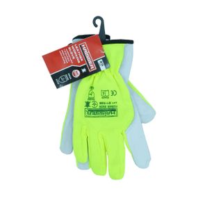 Рукавички захисні комбіновані Haisser 211528 25 см жовті