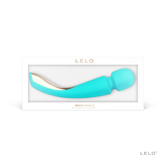 Вібромасажер LELO Smart Wand 2 Medium Ocean Blue | Зображення 2