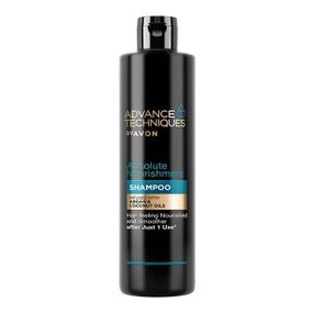 Шампунь для волос Avon Advance Techniques Абсолютное питание с маслами арганы и кокоса 400 мл