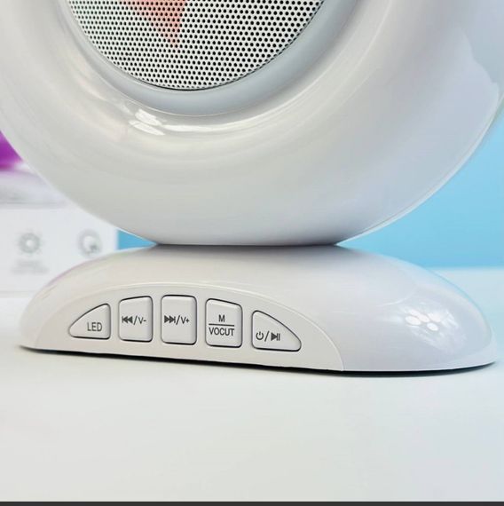 Портативна колонка Z1 Bluetooth з LED диско-шаром і караоке функцією XPRO (47746-9069_306) | Зображення 7