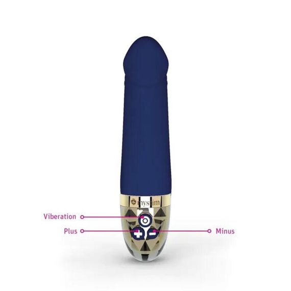 Вибратор Mystim Real Deal Neil Blue, мощный мотор, 8 режимов Sex Aura | Зображення 4