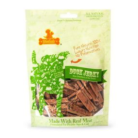 Ласощі Yalute Baked duck strip для собак, запечені утіночні смужки, 100 г