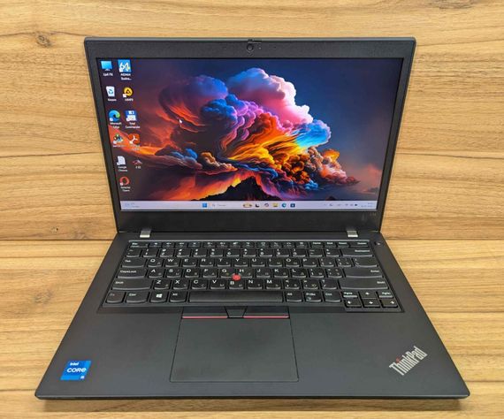 Ультрабук Lenovo ThinkPad L14 / 14" (1920x1080) IPS / Intel Core i5-1135G7 (4 (8) ядра по 2.4 - 4.2 GHz) / 16 GB DDR4 / 500 GB SSD / Intel Iris Xe Graphics / WebCam / Windows 10 б/в | Зображення 6