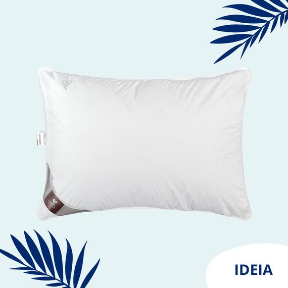 Подушка Super Soft Premium IDEIA 50х70 см два чехла с молнией аналог лебяжьего пуха (8-11637) | Зображення 3
