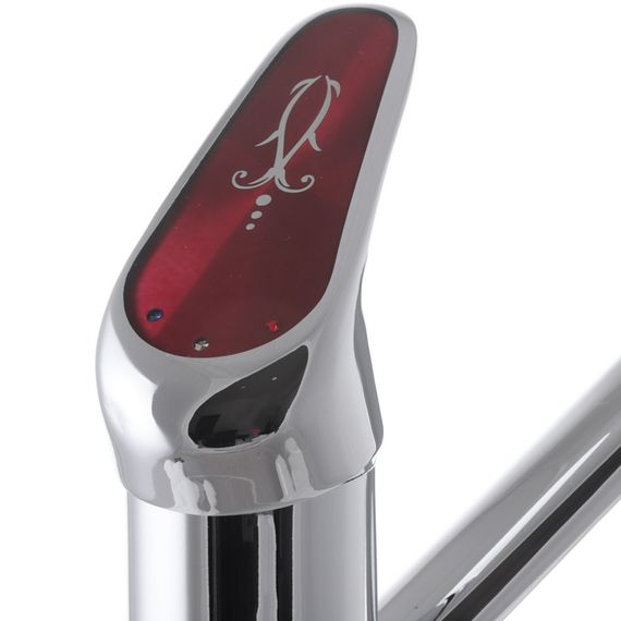 Змішувач для кухні CRON MAGIC 004 червона ручка (CR0148) | Зображення 1