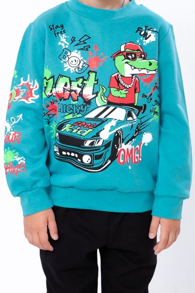 Костюм для хлопчика Носи своє 98 Бірюзовий (p-3335-172269) | Зображення 3