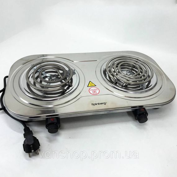 Переносна настільна електроплита Rainberg, Плита для приготування страв, Електрична плитка на стіл JM-37 | Зображення 4