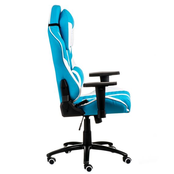 Кресло геймерское Special4You ExtremeRace light bluewhite | Зображення 2