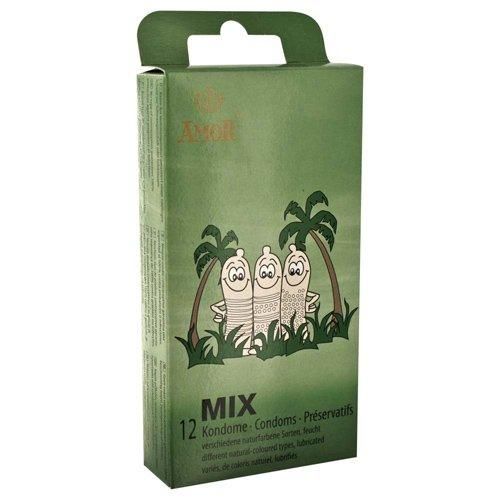 Презервативи - Amor Mix, 12 шт. sexstyle