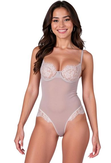Боді Passion ZOVEL BODY light grey S Sex Aura