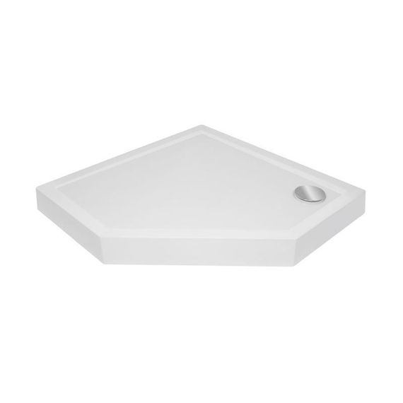 Душевой поддон Qtap Diamond 309912 90x90x12 см + сифон