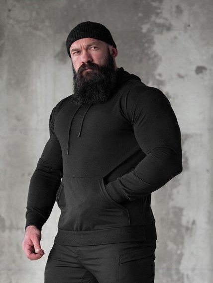 Худі maklin колір чорний ВТ5070 | Зображення 2