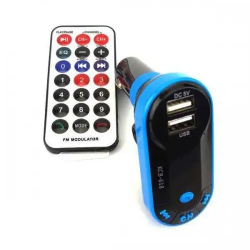 Модулятор для автомобиля CM i9, Fm модулятор с аккумулятором, Блютуз фм передатчик JT-902 для автомагнитолы | Зображення 6