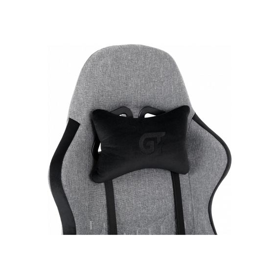 Крісло ігрове GT Racer X-2324 Gray/Black (X-2324 Fabric Gray/Black Suede) | Зображення 5