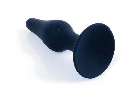 Анальна пробка - Silicone Black Plug M | Зображення 1