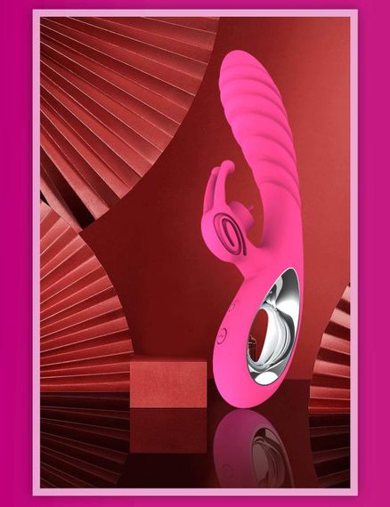 Вібратор Vicky USB Pink Sex Aura | Зображення 2