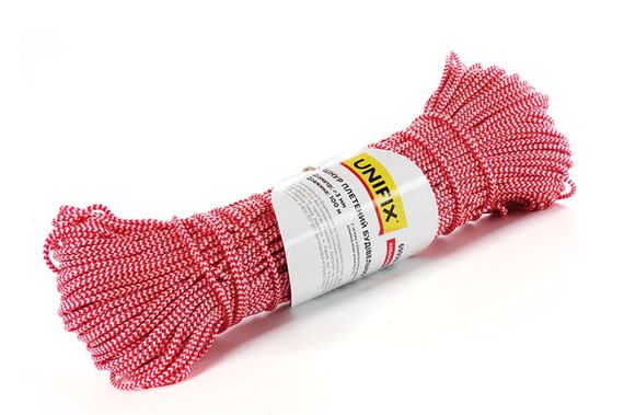 Шнур плетений кольоровий будівельний 2 мм 100 м UNIFIX 6995851 | Зображення 1