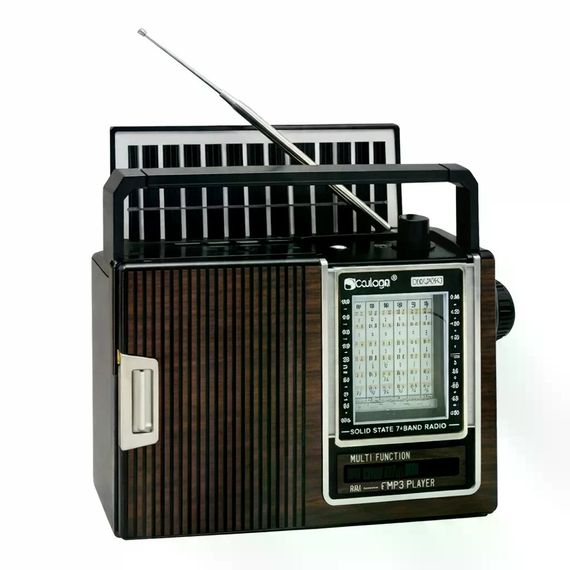 Портативний радіоприймач GOLON RX-251 з акумулятором і сонячною панеллю