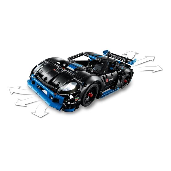 Конструктор LEGO Technic Автомобіль для перегонів Porsche GT4 e-Performance (42176) | Зображення 4