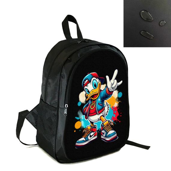 Рюкзак городской/школьный 38×28см с принтом Дональд Дак детский, подростковый,спортивный(4125)