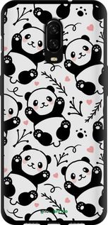 Чохол на OnePlus 6T Панди "4318b-1587-2448"