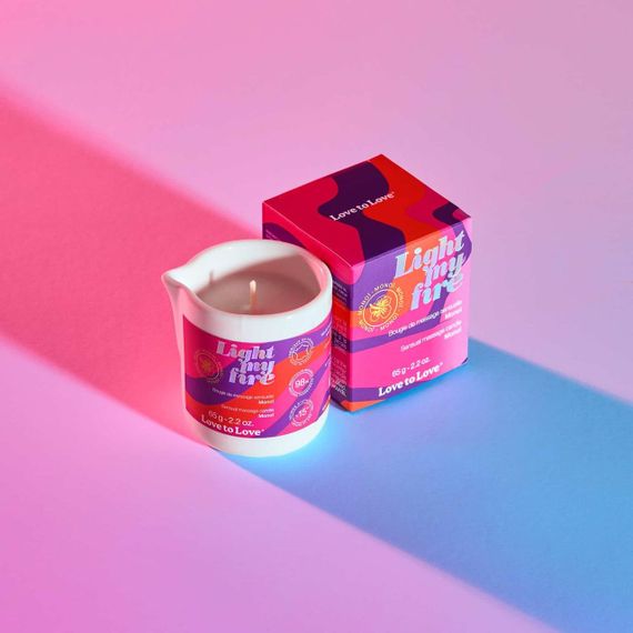 Масажна свічка Love To Love LIGHT MY FIRE Monoi (65 мл) sexstyle | Зображення 1