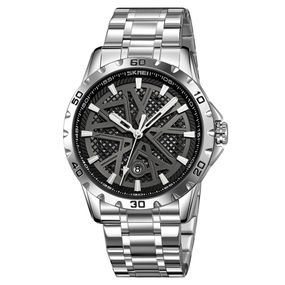 Годинник S2kmei 9337SIBK Silver-Black