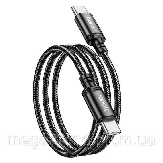 Кабель Hoco Type-C to Type-C Wind charging data cable (packaged) X89 |1m, 60W| | Зображення 5