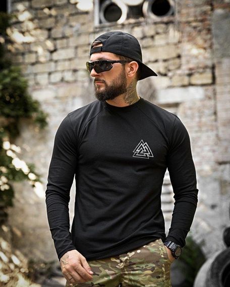 Мілітарі лонгслів руни ПП7791 | Зображення 1