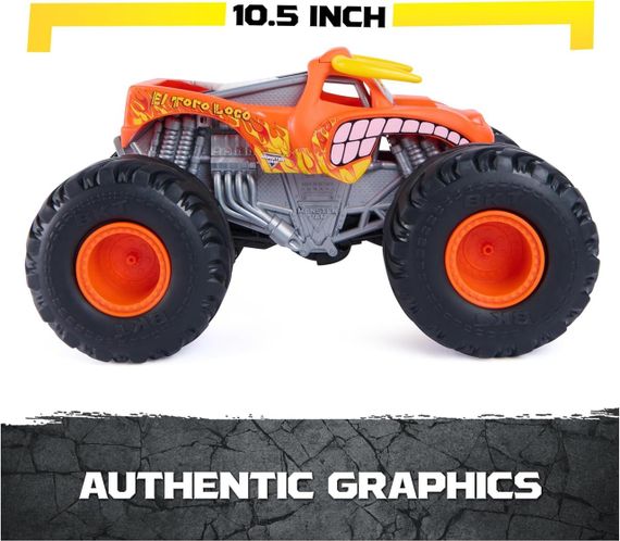 Джип Монстр Джем 1:18 Ель Торо Локо Rev N Roar Spin Master | Зображення 3