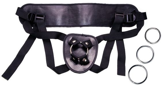 Трусики для страпона - Universal Harness Black Sex Aura | Зображення 2