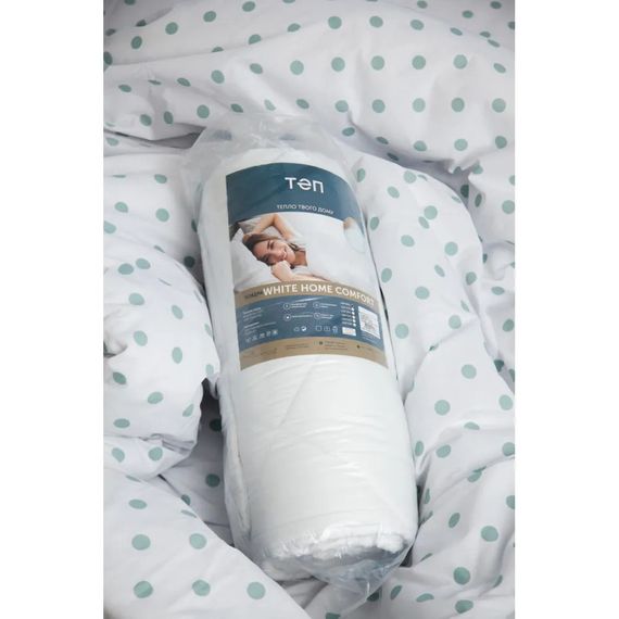 Ковдра односпальна ТЕП White Home Comfort 1-02803-00000 205х140 см біла | Зображення 1
