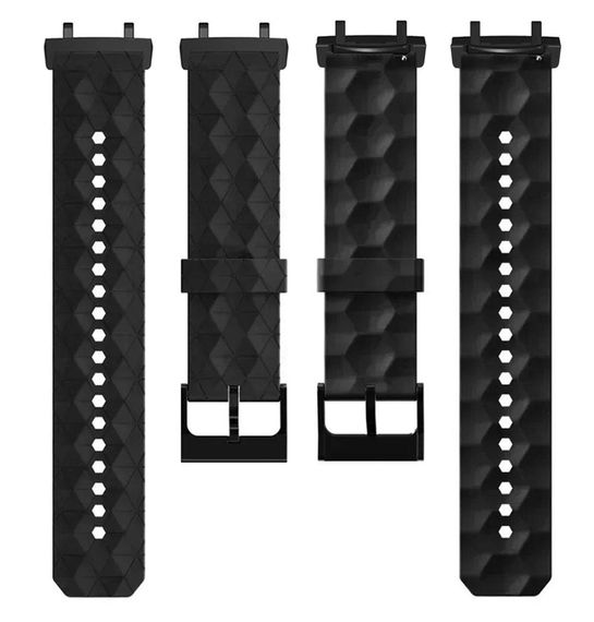 Ремінець Primolux Dimond силіконовий для годинника Xiaomi Amazfit T-Rex 3 (W2323GL2N) - Black | Зображення 4