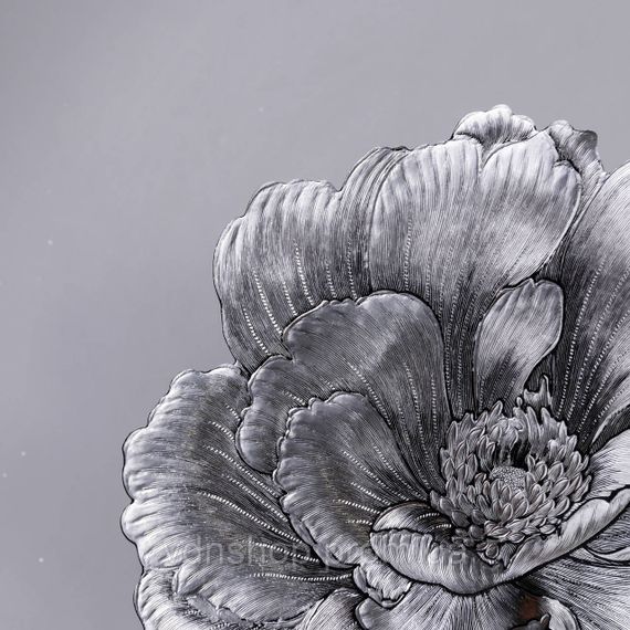 Килимок для сервірування столу Sakura 38 см срібло HP-36327-11G | Зображення 2