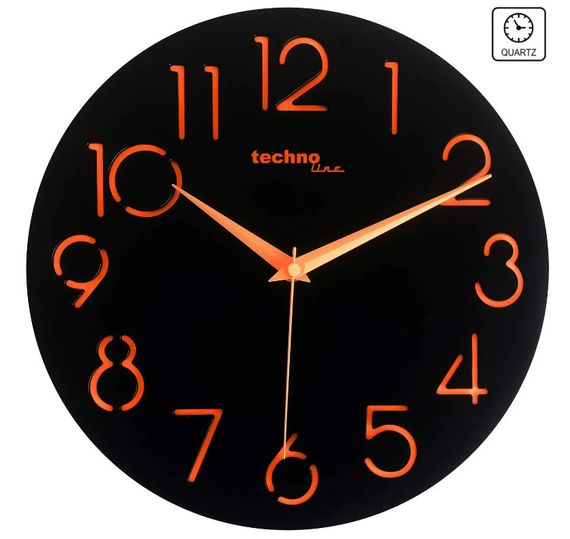 Годинник настінний Technoline WT7230 Black (WT7230) (DAS301309) | Зображення 1