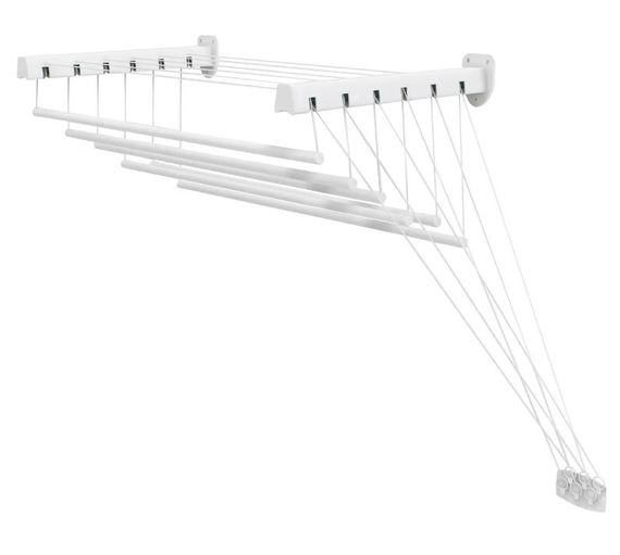 Сушарка для білизни настінно-стельова Casa Si Pick Up 180 White (CS42274X06) (DAS302381)