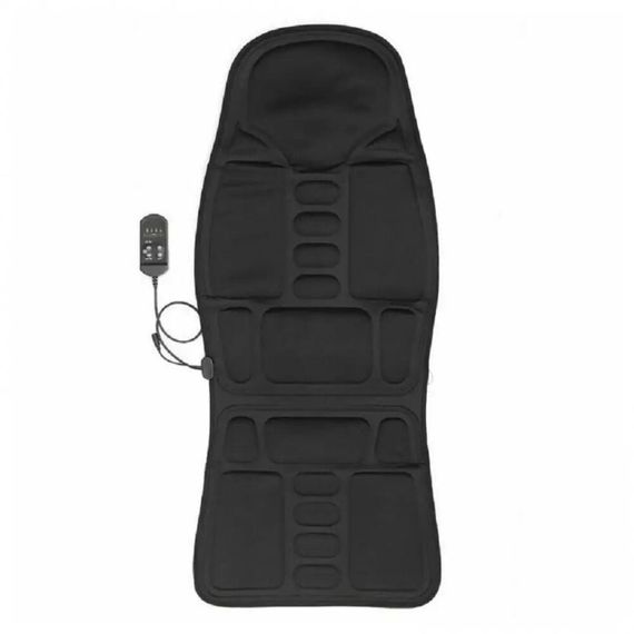 Массажная накидка на кресло с подогревом, 8 режимов, Massage, 113х48,5 см / Автомобильная вибрационная накидка | Зображення 2