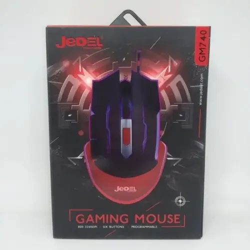 Миша USB JEDEL GM740 ігрова з підсвічуванням 3200dpi | Зображення 2