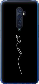 Чехол на Oppo Reno 2 Силуэт1 "4590u-1864-17620"