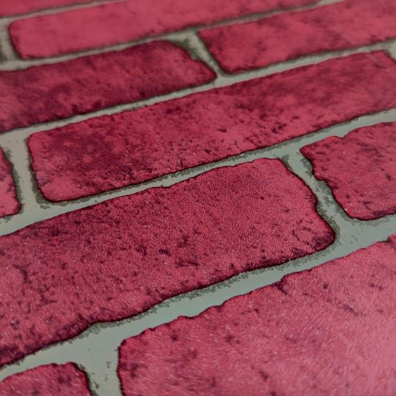 Самоклеюча плівка 0,45х10м х 0,07мм Червона цегла SW-00001269 | Зображення 1