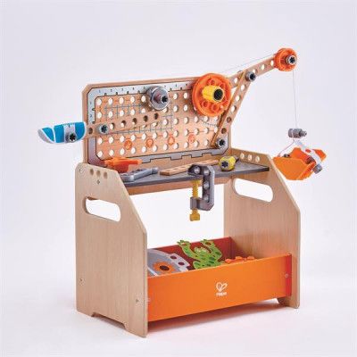 Конструктор Hape Junior Inventor Научный верстак настольный 58 деталей (E3028) | Зображення 7