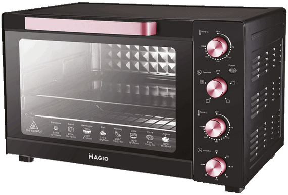 Електродуховка настільна Magio MG-250, 45 л, 1900 Вт, з конвекцією і таймером