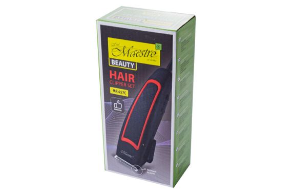 Машинка для стрижки Maestro - MR-657C-Red (MR-657C-RED) | Зображення 4