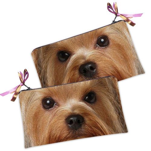 Косметичка женская Мордашка Йоркширского терьера 20х12 см (K_14S138)