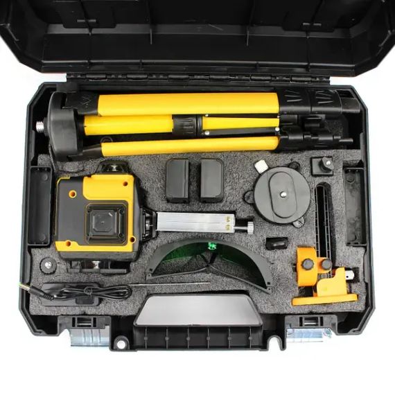 Лазерный уровень, аккумуляторный лазерный нивелир (3d, 12 лучей) | Зображення 3