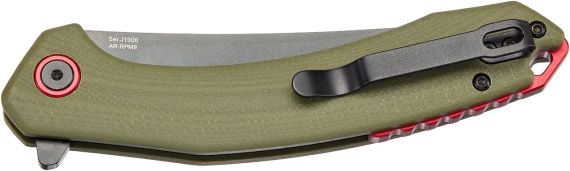 Ніж CJRB Gobi Black Blade Green | Зображення 3